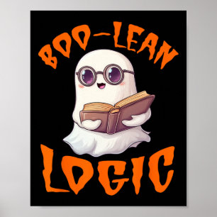 Wiskunde docent Halloween kostuum Herfst pompoen g Poster