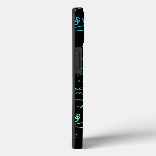 Wiskunde docent of wiskunde hoogleraar en student Case-Mate iPhone case (Achterkant / Rechts)