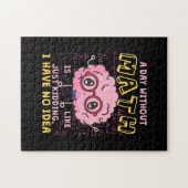 Wiskunde docent per dag zonder Wiskunde Legpuzzel (Horizontaal)