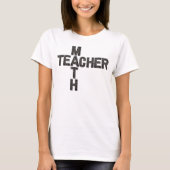 Wiskunde docent terug naar school T-shirt (Voorkant)