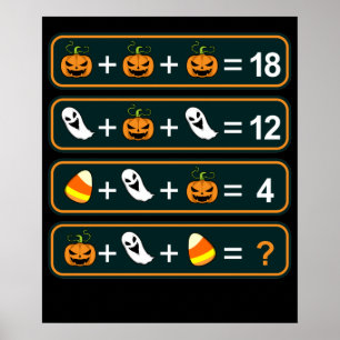 Wiskunde docent vergelijking wiskunde Wiskunde stu Poster