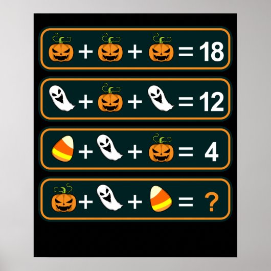 Wiskunde docent vergelijking wiskunde Wiskunde stu Poster (Voorkant)