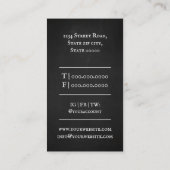 Wiskunde docent / Wiskunde docent Visitekaartje (Achterkant)