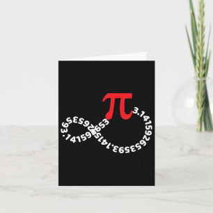 Wiskunde Docent Wiskunde PI Symbool Pi Happy Pi Da Kaart
