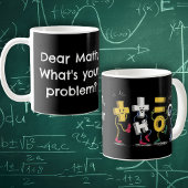 Wiskunde docent wiskunde Statistieken student grap Koffiemok