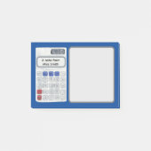 Wiskunde docent wiskunde tutoring wiskunden studen post-it® notes (Voorkant)