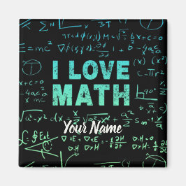 Wiskunde docent wiskundedocent en student magneet