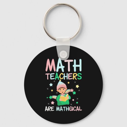 Wiskunde docenten zijn mathgisch sleutelhanger (Voorkant)