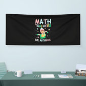 Wiskunde docenten zijn mathgisch spandoek (Beurs)