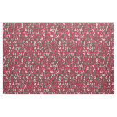 wiskunde doezelrood stof (Yard (91,4 cm))