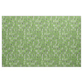 wiskunde doodle green stof (Yard (91,4 cm))
