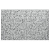 wiskunde doodle Silver Stof (Yard (91,4 cm))