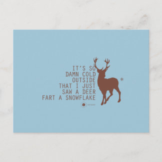 WISKUNDE DRAAG — KOUD ™ BRIEFKAART