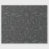 wiskunde en natuurkunde - cadeauomslag cadeaupapier (Vlak)