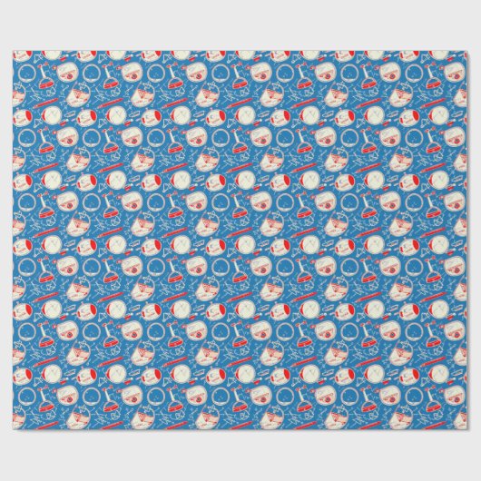 Wiskunde en symbolen cadeaupapier (Vlak)