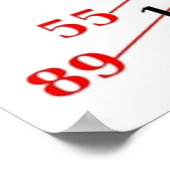 WISKUNDE Fibonacci-getallen Pascals-driehoek Poster (Hoek)