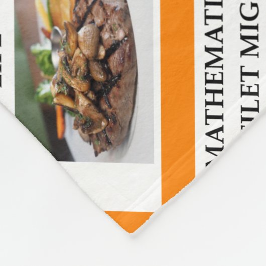 WISKUNDE FLEECE DEKEN (Hoek)