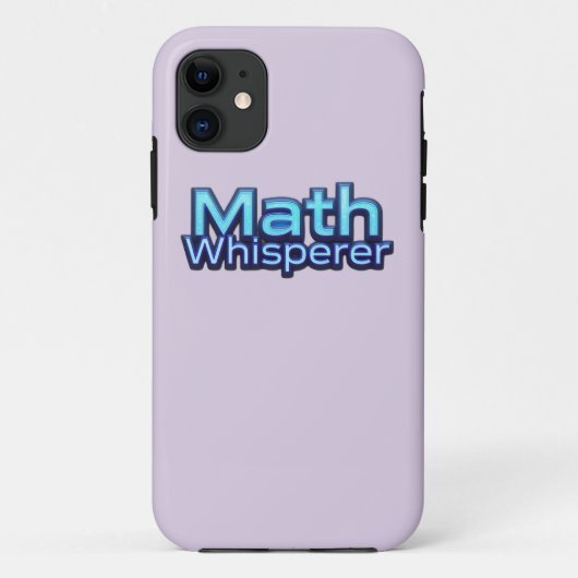 Wiskunde Fluisteraar Case-Mate iPhone Case (Achterkant)