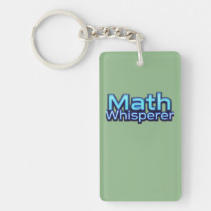 Wiskunde Fluisteraar Sleutelhanger