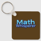 Wiskunde Fluisteraar Sleutelhanger (Voorkant)