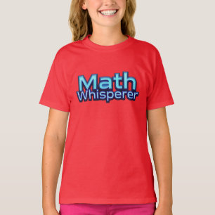 Wiskunde Fluisteraar T-shirt