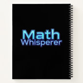 Wiskunde Fluistering Notitieboek (Achterkant)