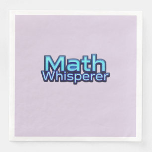 Wiskunde Fluistering Servet