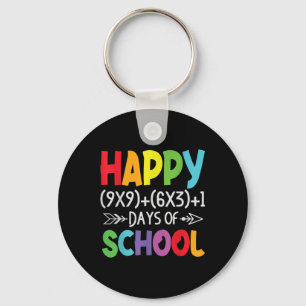 Wiskunde Formula 100 Days of School Gifts Wiskunde Sleutelhanger