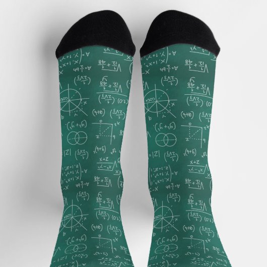 Wiskunde Formulas Science Geek Socks Sokken (Top)