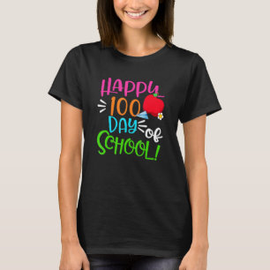 Wiskunde Formule 100 dagen schoolleraar-schoolmeis T-shirt