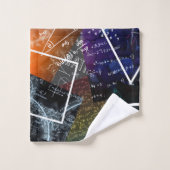 Wiskunde Formule Badkamer Handdoek Set (Wasdoekje)