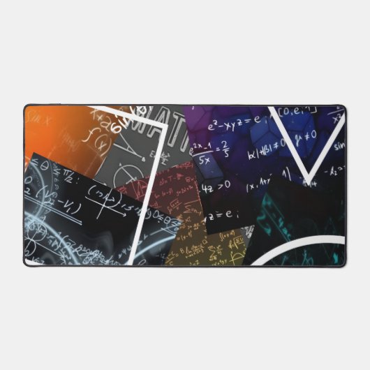 Wiskunde Formule Desk Mat (Voorkant)