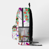 wiskunde formule fysica school bedrukte rugzak (Rechts)