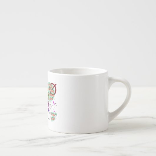 wiskunde formule fysica school espresso kop (Rechts)