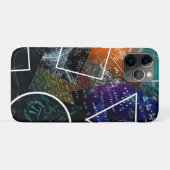 Wiskunde Formule iPhone Case (Achterkant (horizontaal))