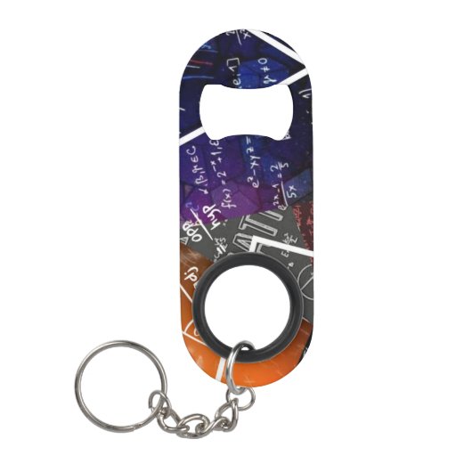 Wiskunde formule Roestvrij staal Fles Opener Mini Flessenopener (Voorkant)