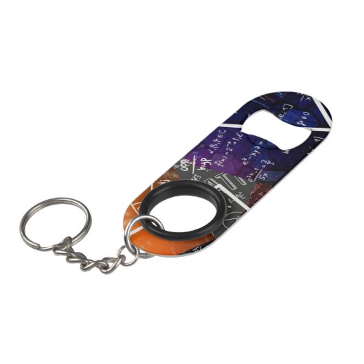 Wiskunde formule Roestvrij staal Fles Opener Mini Flessenopener (Voorkant Gekanteld)