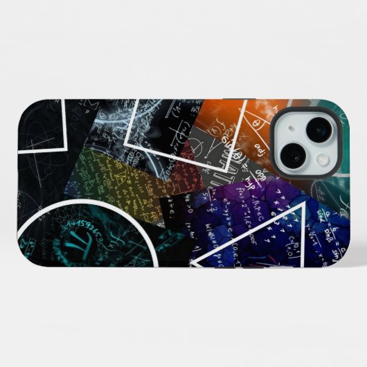 Wiskunde Formule Telefoon Case iPhone Hoesje (Achterkant horizontaal)