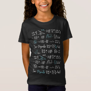 Wiskunde formuleert wiskunde natuurkunde docent t-shirt