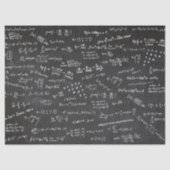 Wiskunde-formules op Blackboard Tissuepapier (Voorkant)