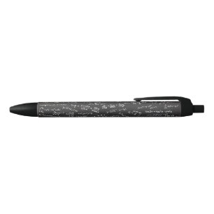 Wiskunde-formules op een Blackboard Blauwe Inkt Pen