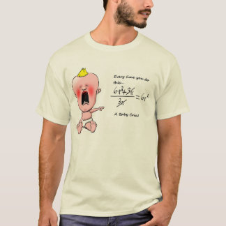 Wiskunde foutmelding t-shirt