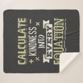 Wiskunde Gag Bereken vriendelijkheid in elke verge Sherpa Deken (Voorkant (horizontaal))