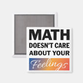 Wiskunde geeft geen Magnet (Voorkant / Achterkant)