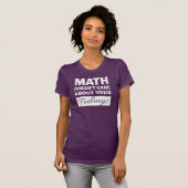 Wiskunde geeft het Shirt Witte tekstvrouwen niet a (Voorkant volledig)