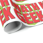 Wiskunde Geek Cadeaupapier (Rol Hoek)