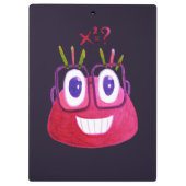 Wiskunde Geek Cute Algebra Mathematicus Kinder Klembord (Achterkant)