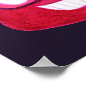 Wiskunde Geek Cute Algebra Mathematicus Kinder Poster (Hoek)