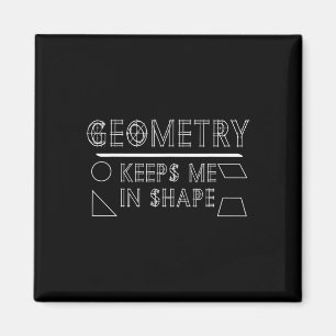 Wiskunde Geek Geometrie Leraar Phrase Gym Gezegde  Magneet