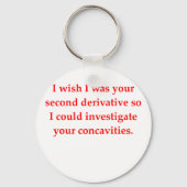 wiskunde geek houdt op sleutelhanger (Voorkant)